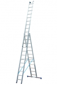 Лестница Stabilo 3х14 ступеней Profi